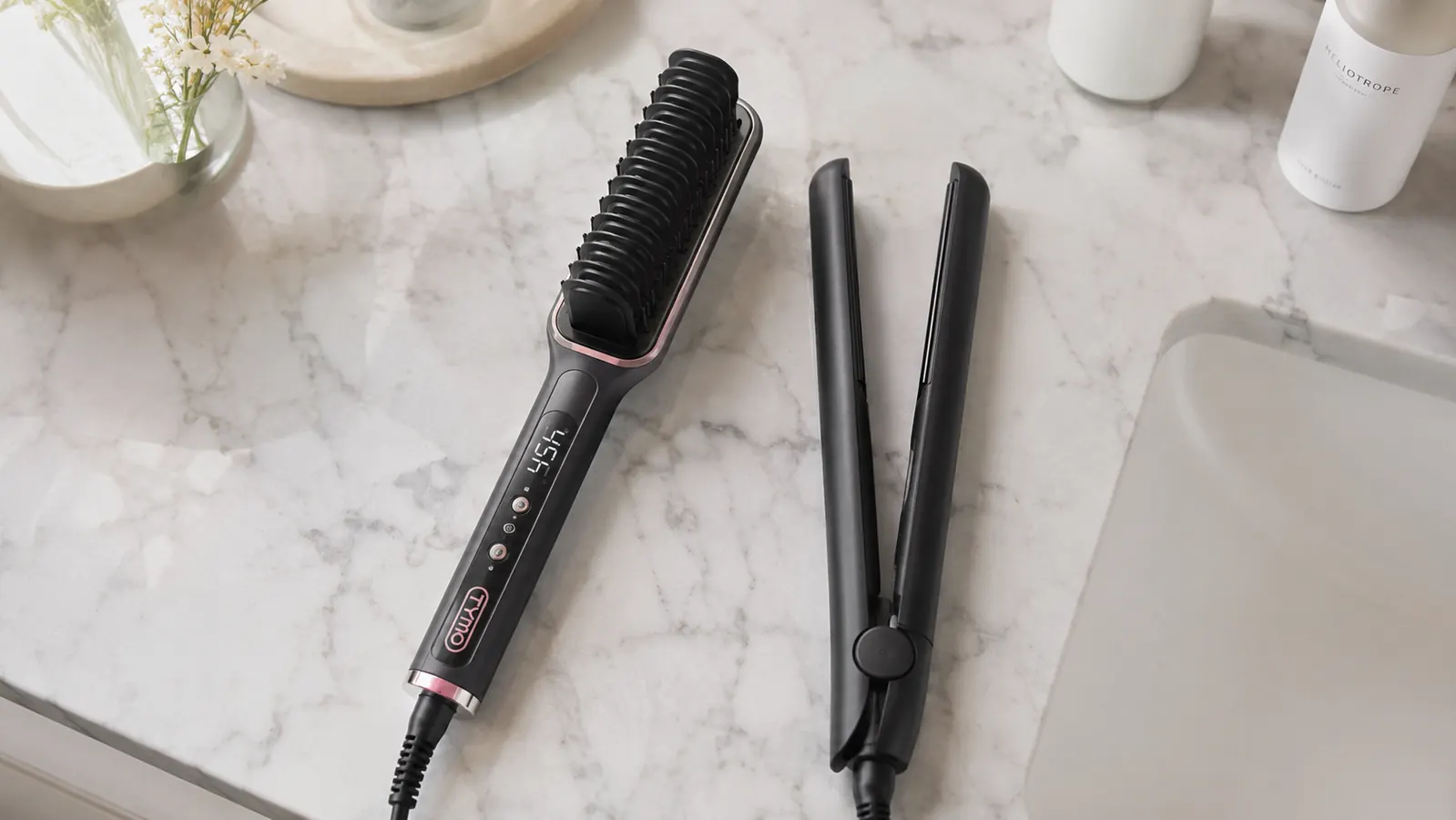 TYMO Straightener Brush vs Traditional Flat Iron: Which Actually Saves You Time